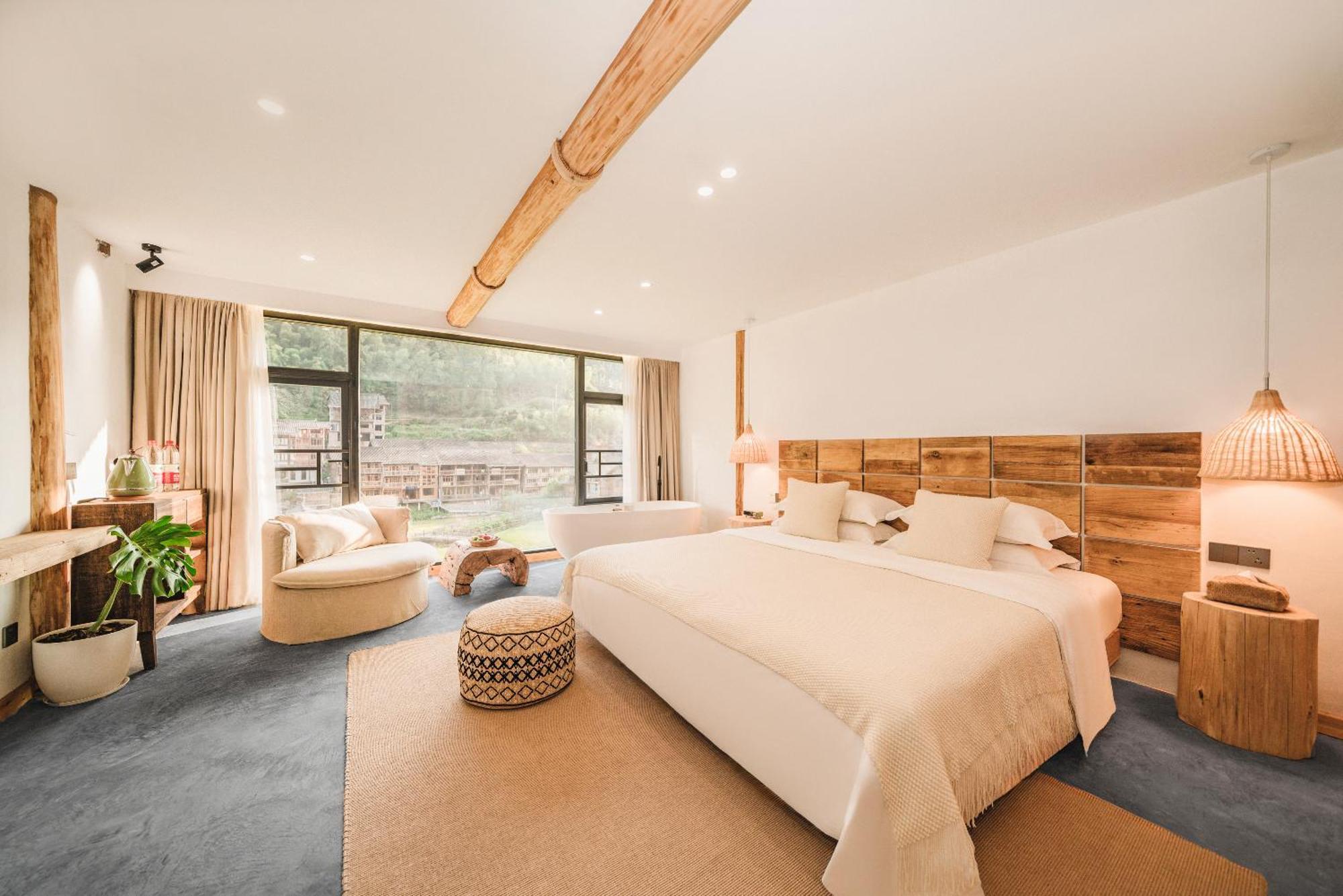 肇兴溪舍山堂 Creekside Inn Ліпін Екстер'єр фото