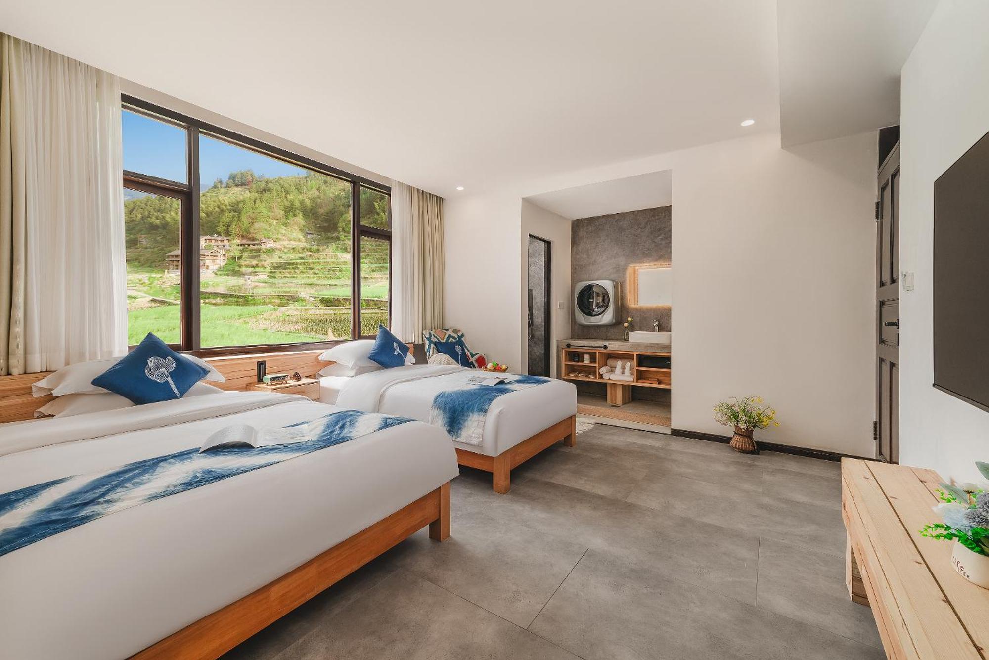 肇兴溪舍山堂 Creekside Inn Ліпін Екстер'єр фото