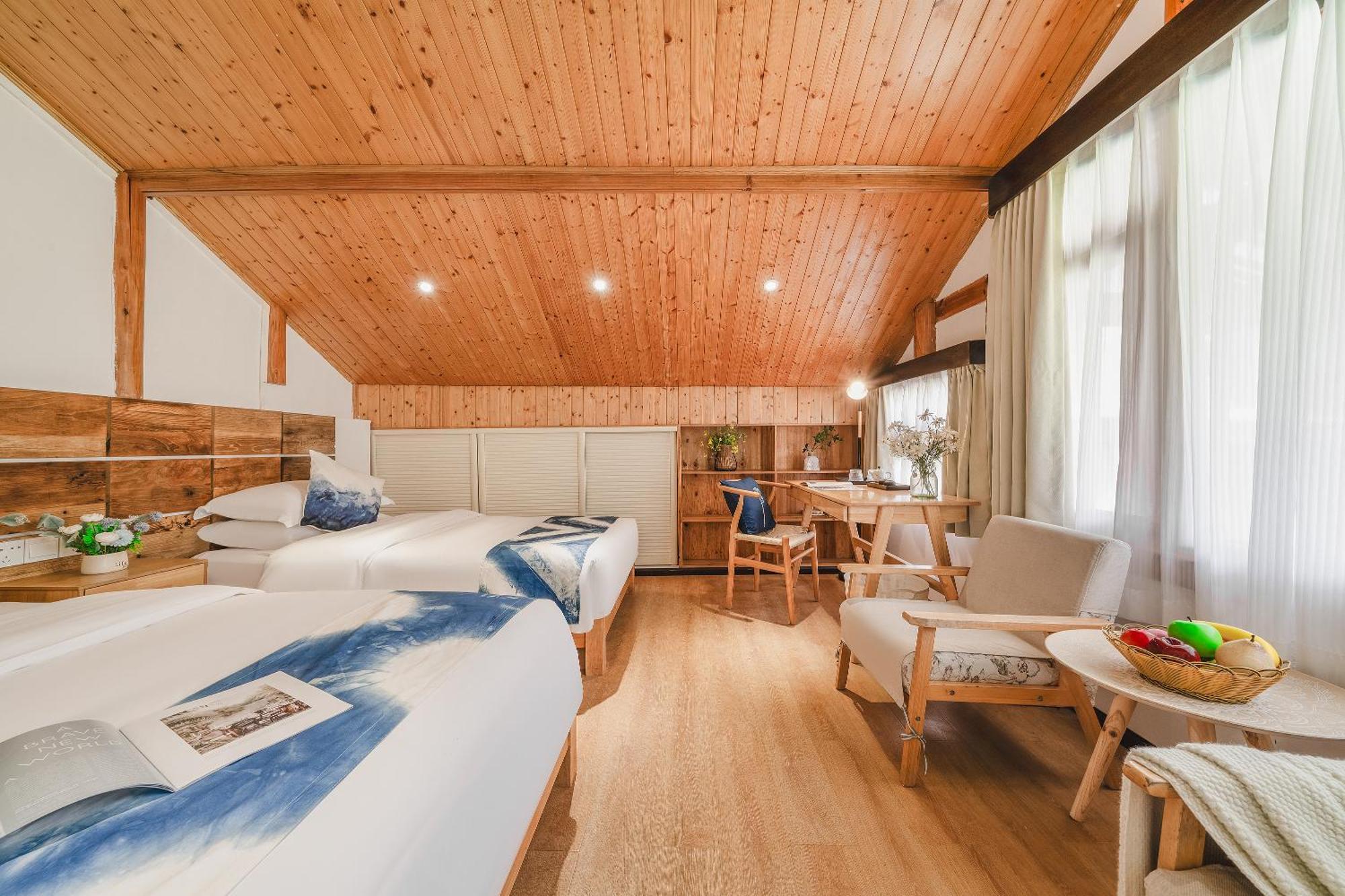 肇兴溪舍山堂 Creekside Inn Ліпін Екстер'єр фото