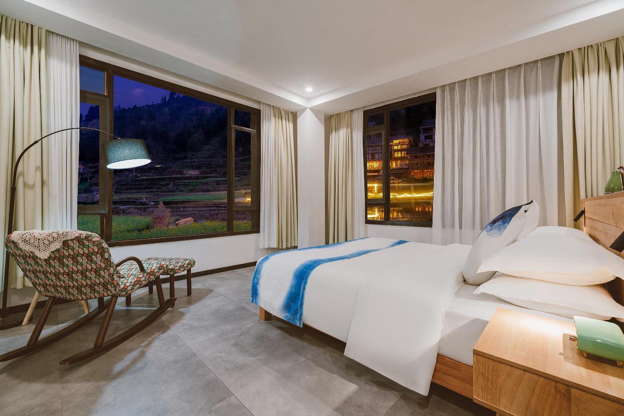 肇兴溪舍山堂 Creekside Inn Ліпін Екстер'єр фото