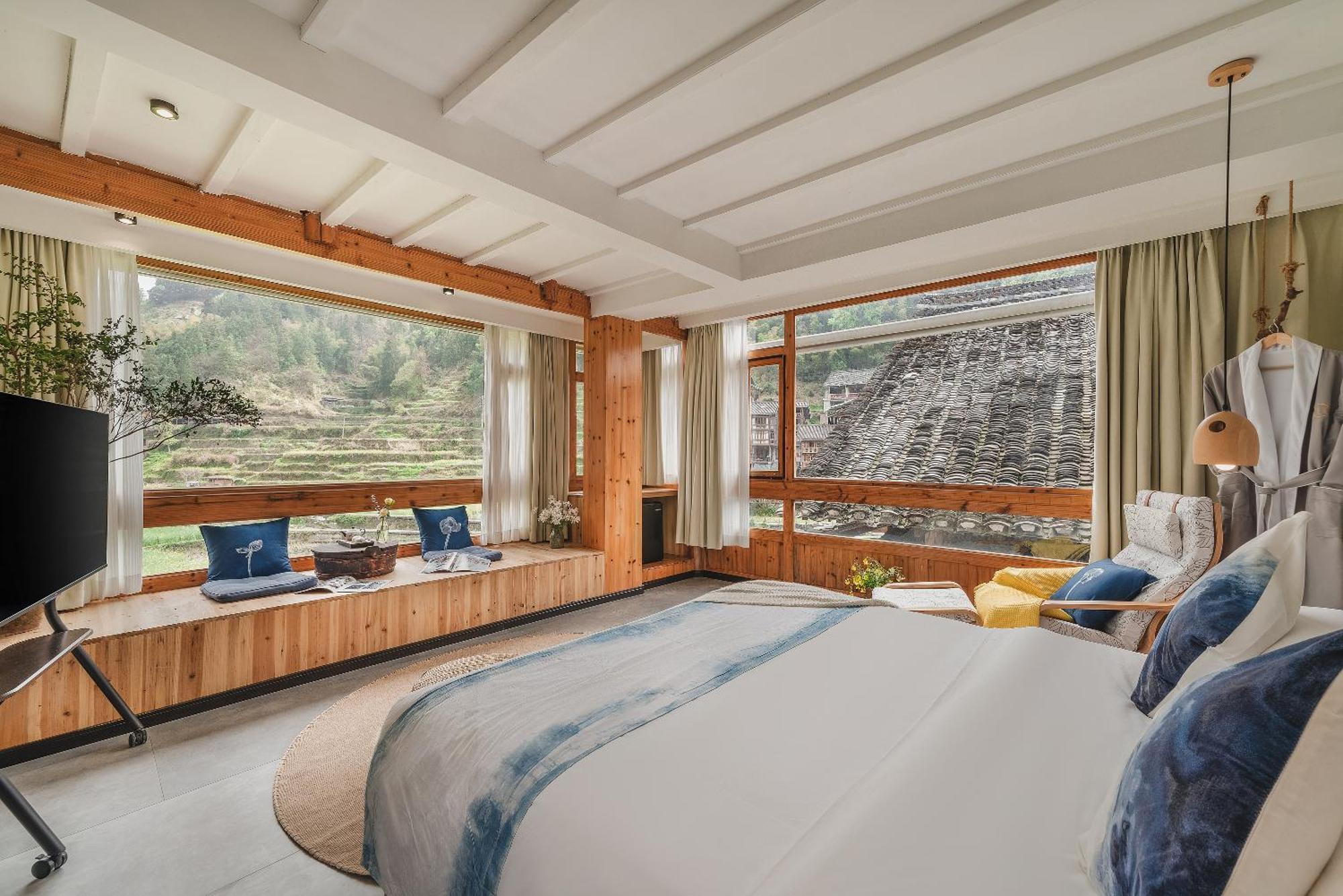 肇兴溪舍山堂 Creekside Inn Ліпін Екстер'єр фото