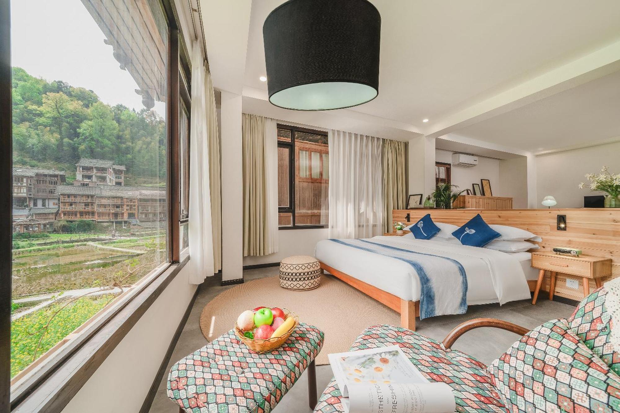 肇兴溪舍山堂 Creekside Inn Ліпін Екстер'єр фото