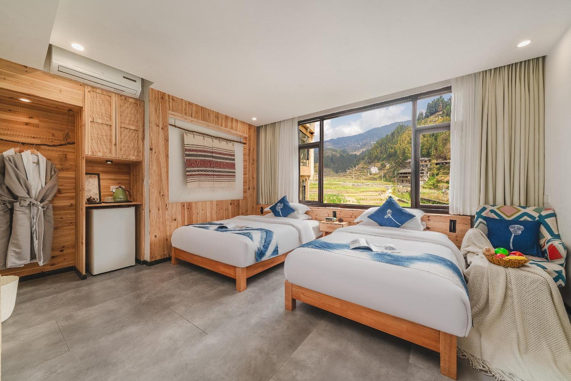 肇兴溪舍山堂 Creekside Inn Ліпін Екстер'єр фото